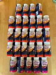 27x LOT Huge Wholesale Supplement Bundle TruePlus Glucose Tablets Orange Raspber