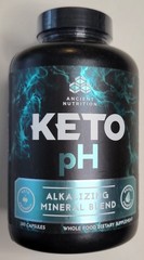 Ancient Nutrition Keto Ph 180 Capsules Dietary Supplement