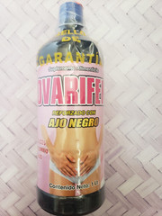 Ovarifem Reforzado con Ajo Negro Tonico 100% Natural 1 litro Suplemento