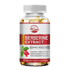 Premium Berberine HCL 1200mg High Potency Anti-inflammatory,Low Blood Sugar