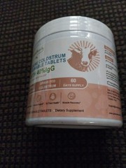 Green People Bovine Colostrum Chewable Tablets 2000mg 120 Count BB4/26