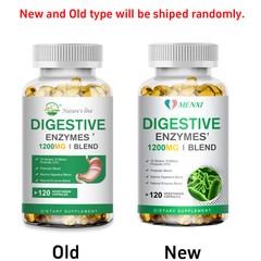 120 Digestive Enzymes Blend With Probiotics, Gas,Constipation & Bloating Relief