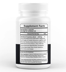 (1 Pack) Horse Gelatin Advanced Male Support Supplement HorseGelatin 60 Capsules