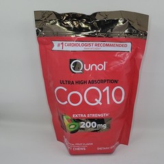 Qunol CoQ10 Tropical Fruit, 90 Soft Chews 100mg Ultra High Absorption BB Oct 26