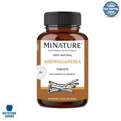 Ashwagandha 1000mg Tablets – 90 Count, Natural, Gluten-Free, Boost Stamina