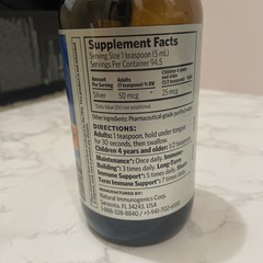 Sovereign Silver Immune Support – Colloidal Silver, 10 Oz Read 10 Ppm 3/28