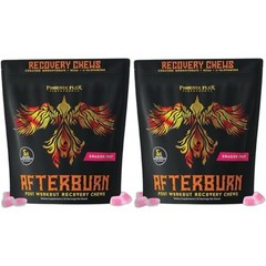 2 PACK – Afterburn Post Workout Creatine Chews Dragonfruit – 150 Total GUMMIES