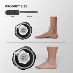 PROIRON Adjustable Ankle Weights, Leg Weights for Men, Ankle Weights 5lb Set …