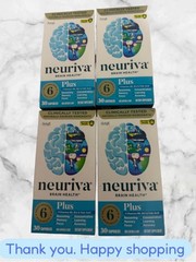 LOT OF 4 Genuine Neuriva Brain Performance+ Original Strawberry 30Ct EXP10/26+