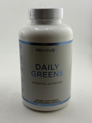 Revive MD – Daily Greens – 180 Capsules Sealed Pack Exp:05/2026