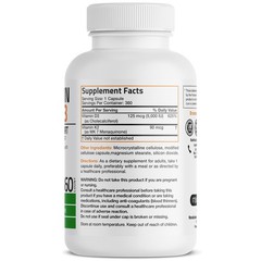 Bronson Vitamin K2 (MK7) with D3 Supplement Non-GMO 360 Count (Pack of 1)