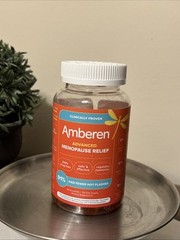 Amberen Advanced Menopause Relief Amber-M Complex Supplement, 60 Gummies x9/25