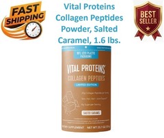 Vital Proteins Limited Edition Collagen Peptides Powder, Salted Caramel, 25.7oz