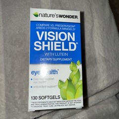 Nature’s Wonder Vision Shield Lutein Eye Health Supplement 130ct Exp12/25