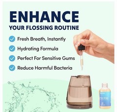 Puur Smile Concentrated Floss Drop Serum – 2oz 2 Fl Oz (Pack of 1), Liquid