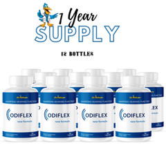 Odiflex- Hearing Support- 12 Bottles- 720 Capsules