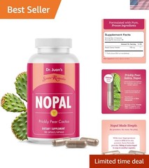 Doctor Formulated Nopal Supplement – 700 mg, 180 Capsules for Natural Health