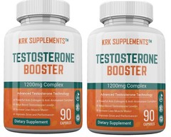 2 Btl Testosterone Booster Chrysin Low Test Boost Natural Tribulus Terrestris