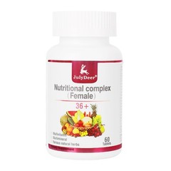 JulyDeer Multivitamin for Women 60 Tablets 60 Count(Pack of 1), 1 Bottle