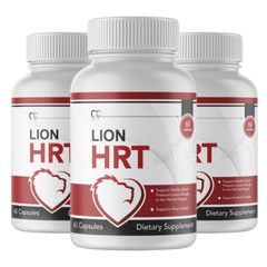 3 Bottles Lion HRT – Blood Sugar Support 60 Capsules x3