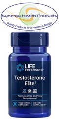 Life Extension Testosterone Elite 30 Capsules – Tesnor 400mg / Luteolin 275mg