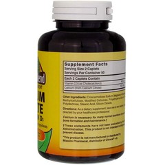 Nature’s Blend Calcium Citrate + Vitamin D3 Caplets, 630 mg, 100 Ct