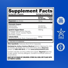 , Neprinol AFD, Multi Enzyme Blend with Serrapeptase & Nattokinase, 90 Count …