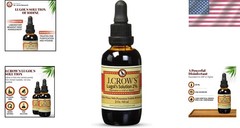 Lugol’s Iodine Solution 2% – 2 Oz Natural Brine, Gluten-Free for Skin Health