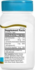 90 Count Cherry Zinc Chewable with B6 & C – Easy Daily Nutrition Supplement