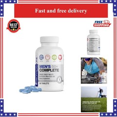 Bronson ONE Daily Mens 50+ Multivitamin, 90 Tablets, Non-GMO, Gluten-Free