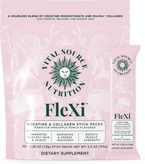 Vital Source Nutrition – Flexi – Creatine and Collagen Stick Packs..