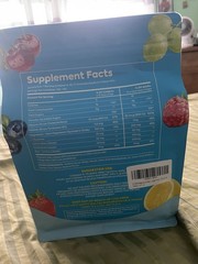 Ecofib Magnesium Glycinate Gummies L-Theanine Lemon Balm Chamomile 120ct