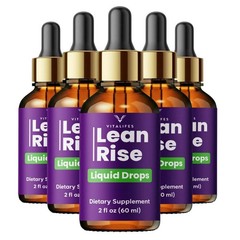 (5 Pack) Lean Rise Drops Natural Health & Fitness Formula Lean Rise 60ml