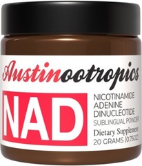 NAD – Nicotinamide Adenine Dinucleotide (30 Grams) – Certified 99% PURE Powder