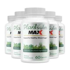 5-Pack Plantsulin Max Capsules, Supports Immune Defense & Weight Loss – 300 Caps