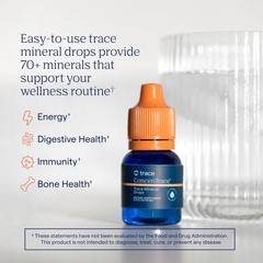 ConcenTrace Trace Mineral Drops Ionic Magnesium Potassium Keto Vegan 6 Servings