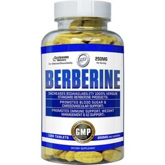Hi-Tech Pharmaceuticals Berberine 250mg Blood Sugar Cardiovascular Health 120ct