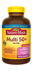 Nature Made Multivitamin for Her 50+ with No Iron Women Multivitamin 250 Tablets