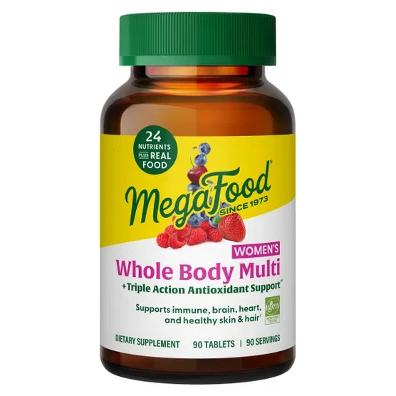 MegaFood Women’s Whole Body Multivitamin, 90 Tablets