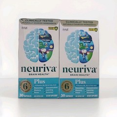 neuriva plus Brain Performance Health 30 X 2 = 60 Capsules Exp 9/27
