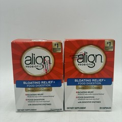 2 X ALIGN – BLOATING RELIEF + FOOD DIGESTION – 28 X 2 = 56 CAPSULES – EXP 6/2026
