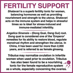 Female Fertility & Conception PREGNANCY Herbal & Natural 60 Pills