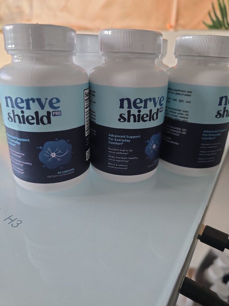3 Pack Nerve Shield Pro Advanced New Formula Neuropathy Support