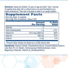 Citracal Petites Calcium Citrate Vitamin D3 Bone Health Support Supplement 375