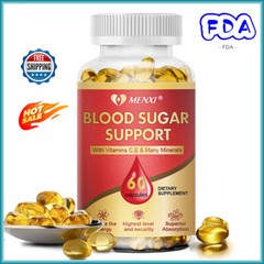 Blood Sugar Capsules – Glucose Management & Insulin Sensitivity Herbal Complex