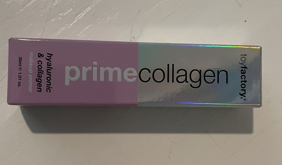 Toyfactory Prime Collagen Hyaluronic + Collagen Primer 1.01 oz New In Sealed Box