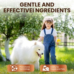 Dog Pheromones Calming Diffuser to Calm Dogs 6 IN 1 Kit (2 Diffusers+4 Refill…