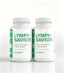Lymph Savior Advanced Lymphatic Health Support Supplement – 180 Caps (2 Pack)
