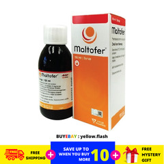 2 X MALTOFER Syrup 150ml For Iron Deficiency FREE SHIPPING