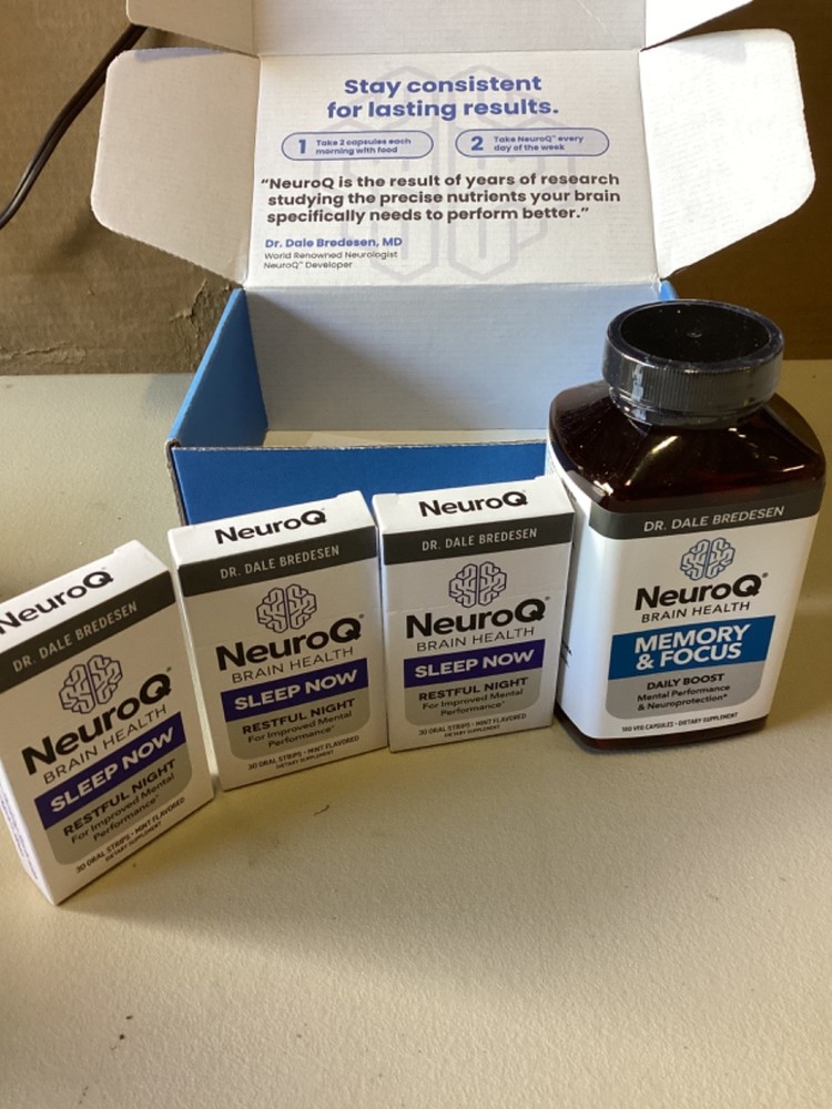 LifeSeasons Neuro’Q Performance SMART THINKING & Sleep now 90 Days